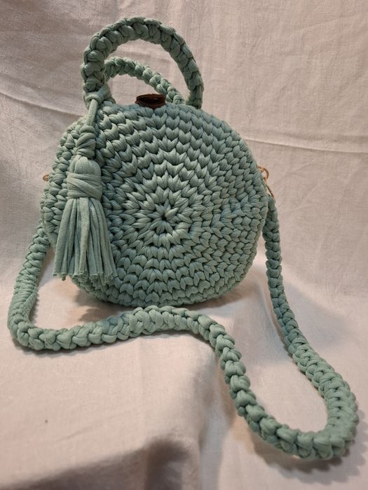 Ręcznie robiona torebka na szydełku- Unikat handmade!!!