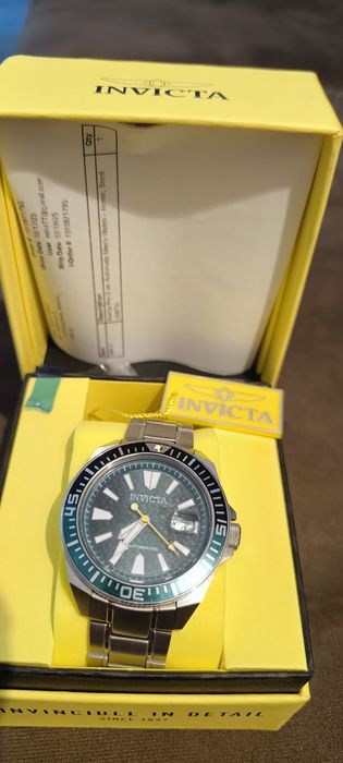 Zegarek diver nurek Invicta Pro Diver Men 46mm zielony