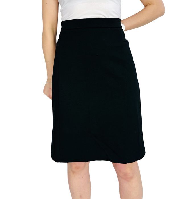 Czarna spódnica midi ołówkowa XL 42
