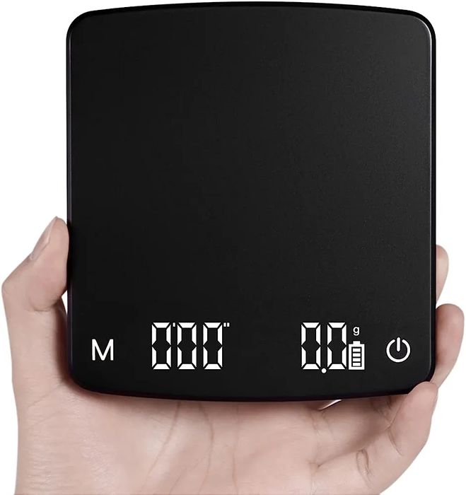 Маленькие весы для кофе с таймером, весы для эспрессо с автоматическим