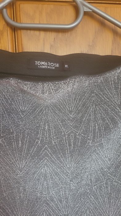 Spódnica damska srebrna