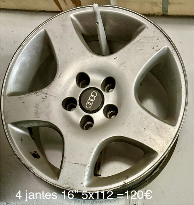4 jantes bmw 16” furação 5x120