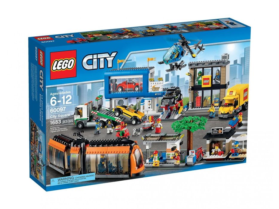 Lego city 60097 plac miejski.