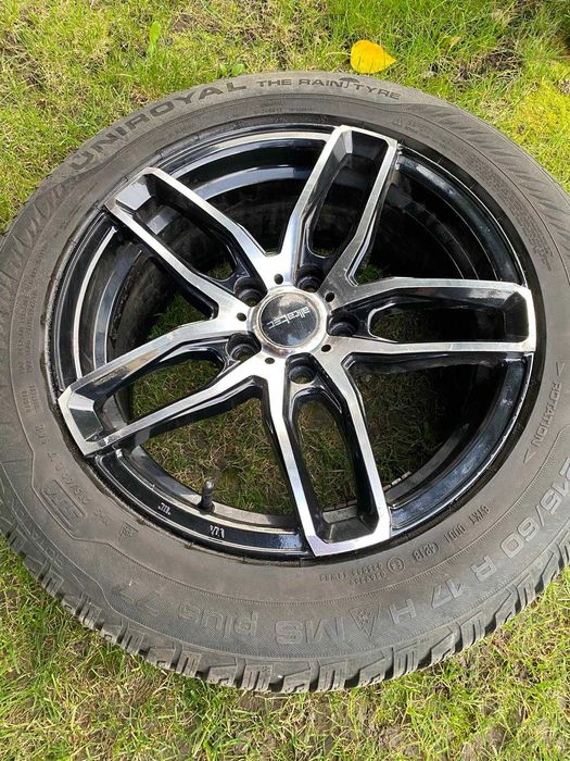 Sprzedam komplet opon zimowych z felgami aluminiowymi do Toyota C-HR