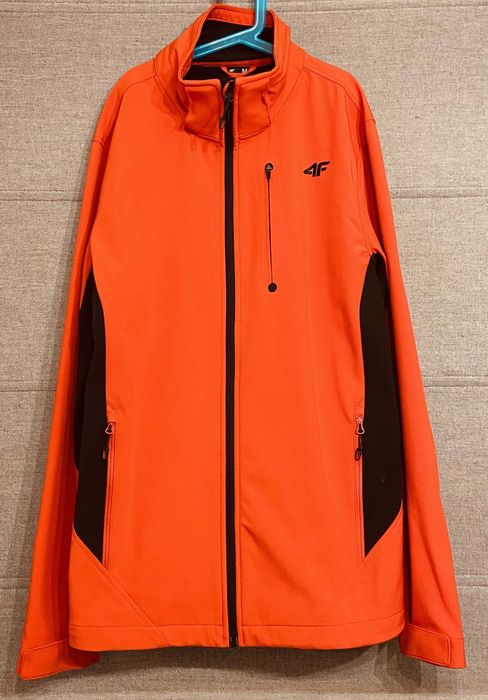 Czerwony SOFTSHELL MĘSKI 4F SFM203 AW19 rozmiar M