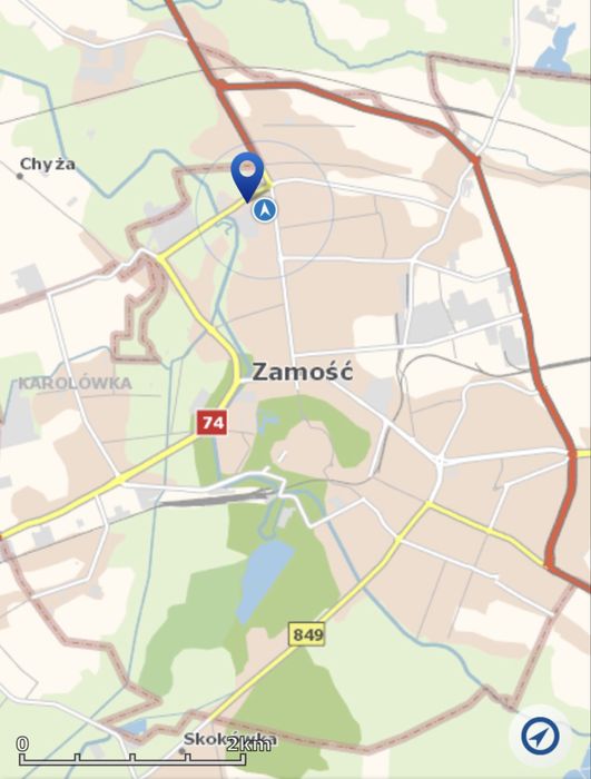 Działka budowlana jednorodzinna z usługami ul. Lipowa Zamość MZK - Widok 4
