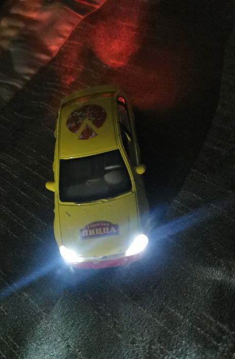 Машинка инерционная , железная, музыкальная