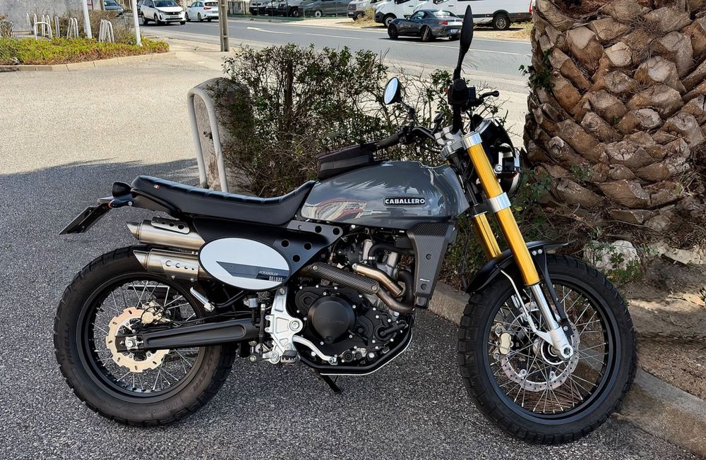 Fantic Caballero 500 Scrambler (Deluxe mods).  Approx 9000 km. Many upgrades! Price reduced!