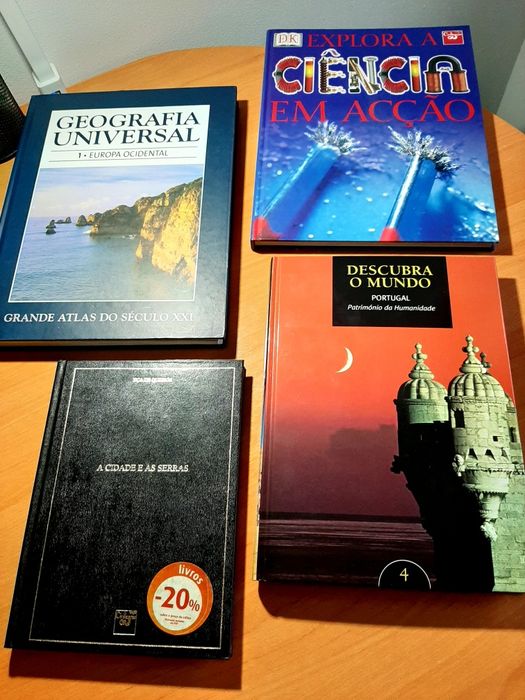 Livros com vários temas