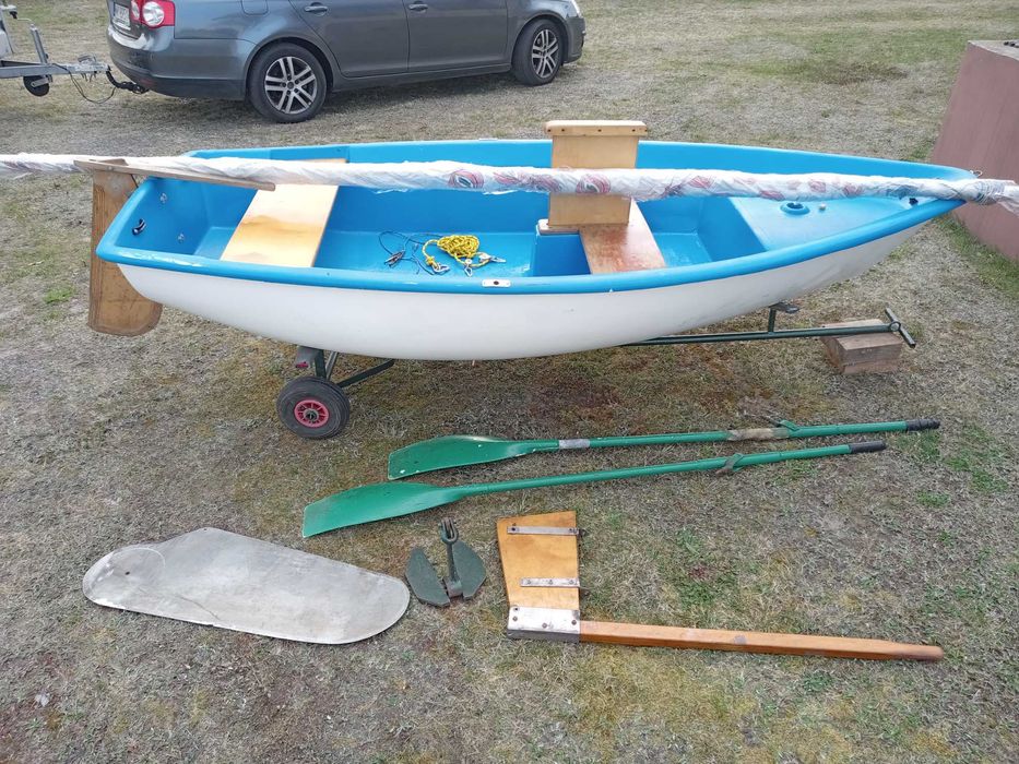 Żaglówka Figel Łódka wędkarska