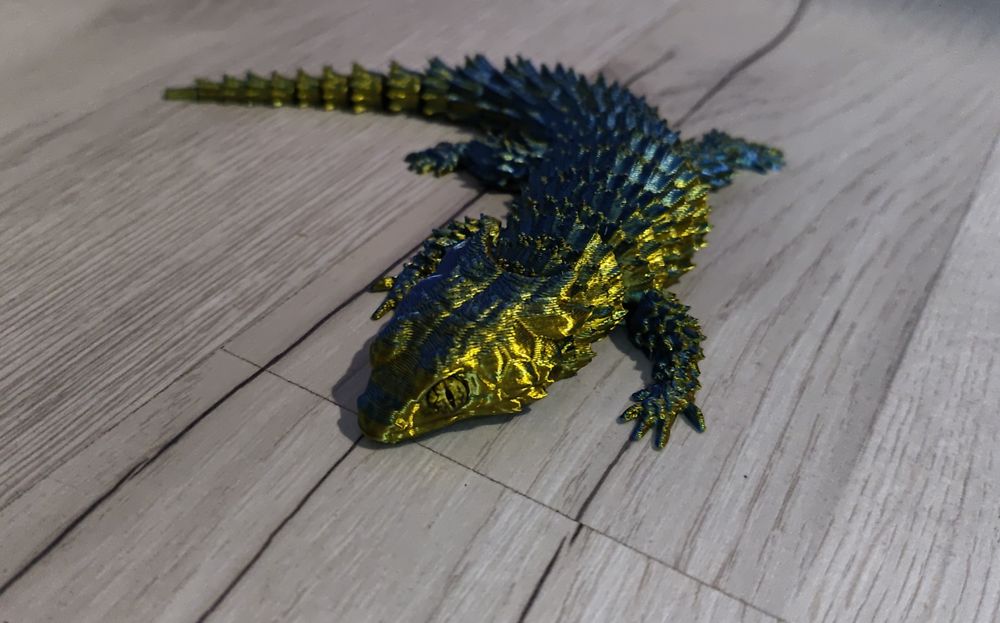 3D figurka jaszczurki