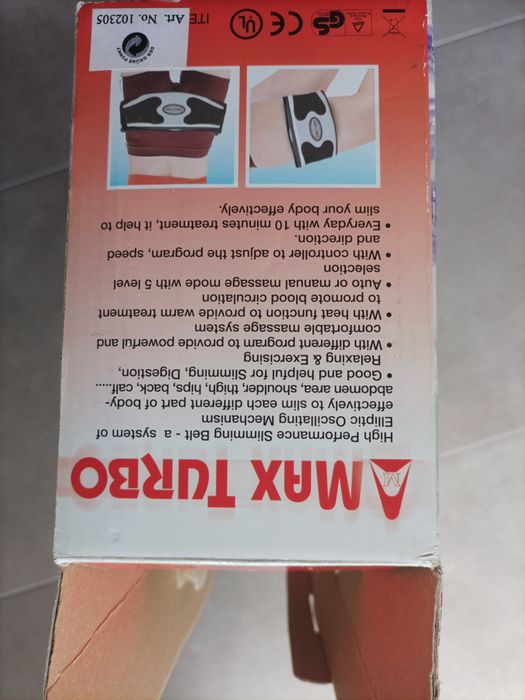 Max Turbo Slim belt