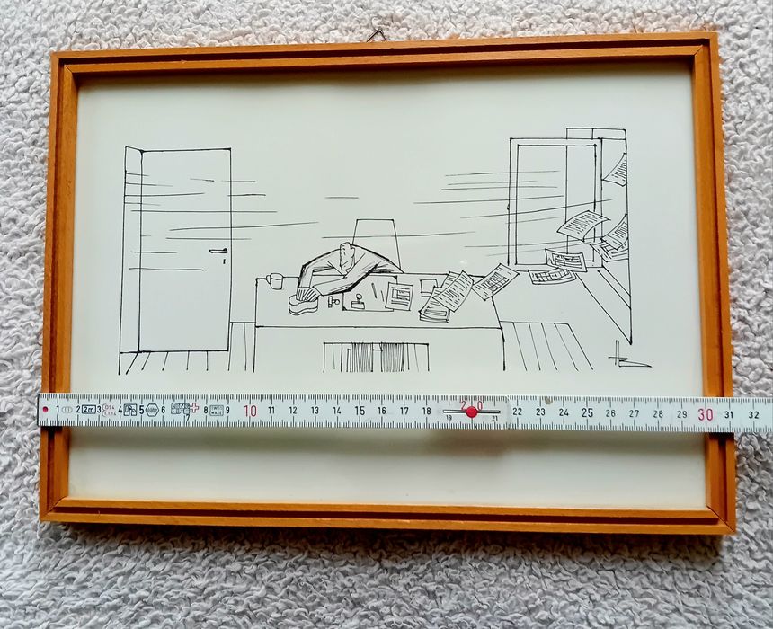 Dwa rysunki Henry Büttnera