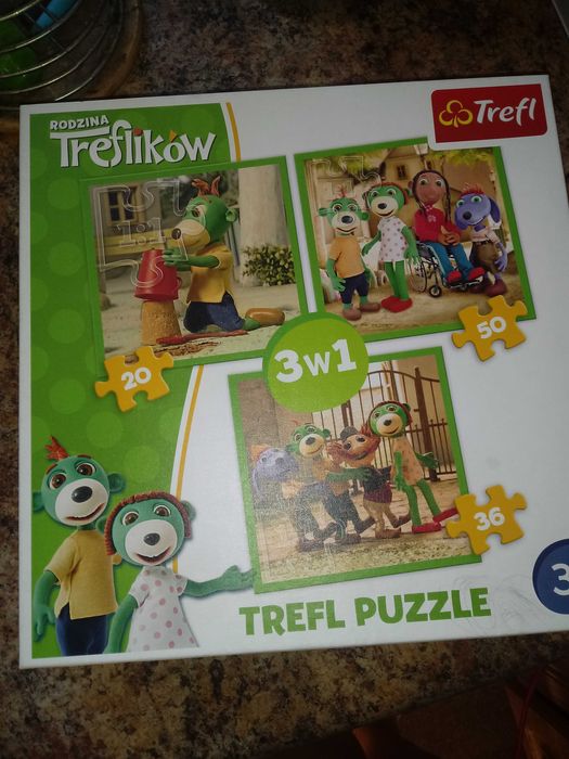 Puzzle Trefl Rodzina Treflikow