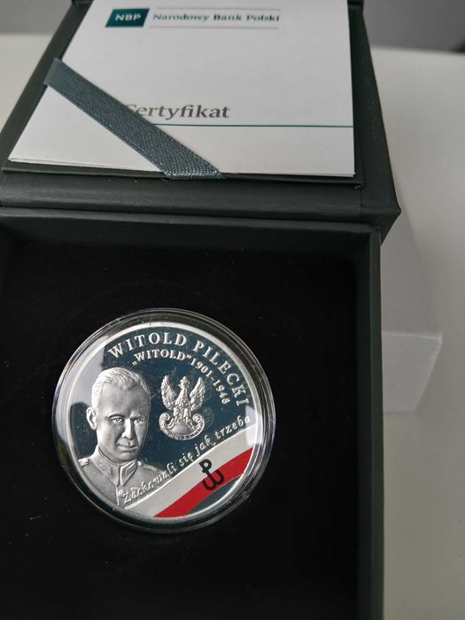 Moneta 10 zł Żołnierze Niezłomni Witold Pilecki „Witold”