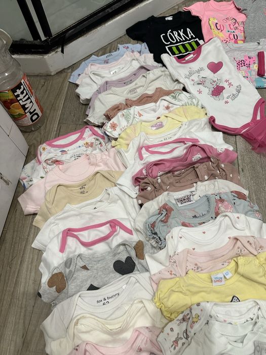 Giga paka body krótki rękaw 62 cm