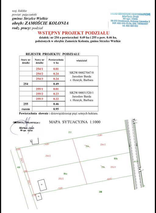4 DZIAŁKI BUDOWLANE - MPZP - 9300 m² - Zamoście Kolonia - Więcej