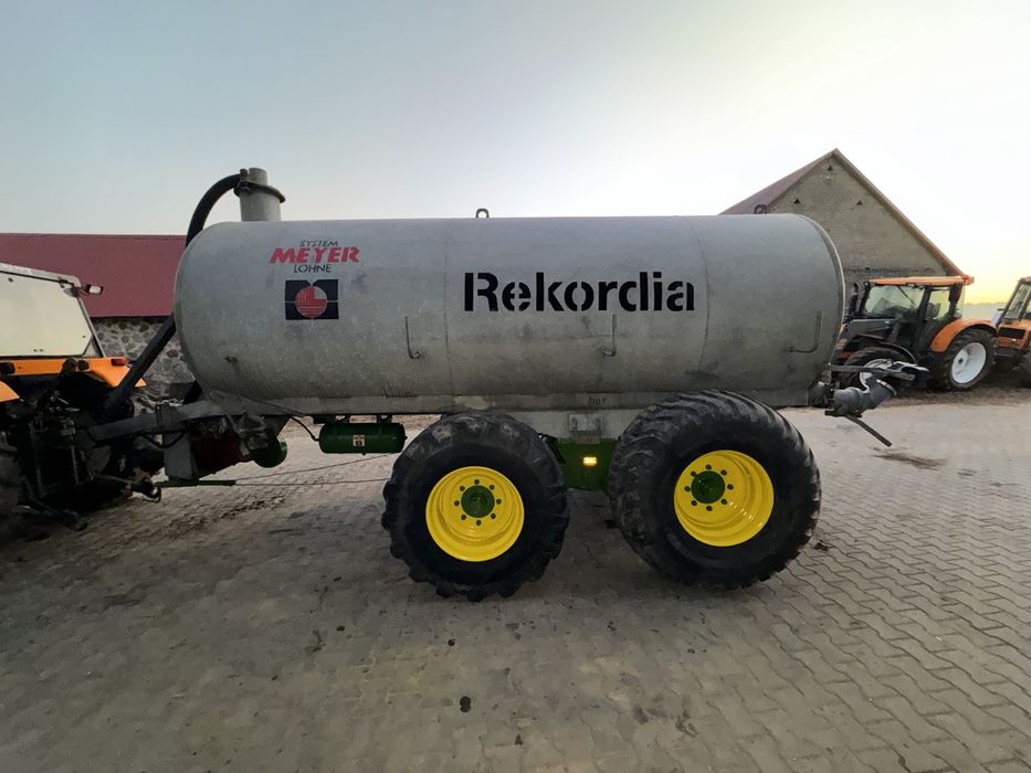 Beczkowoz woz asenizacyjny Rekordia, kotte ggarant, Briri 10000l