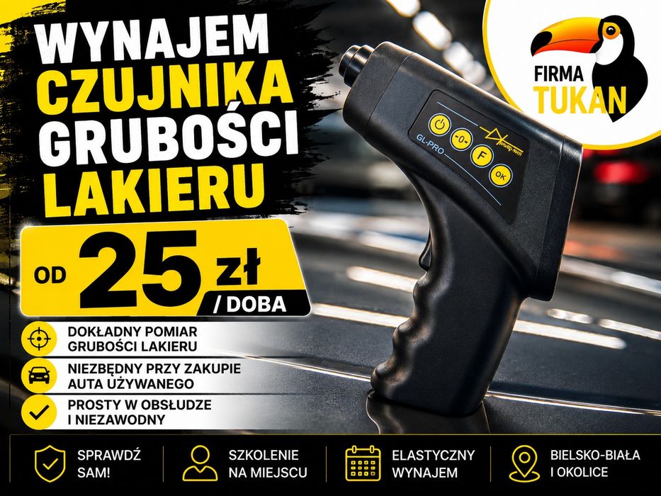 Wynajem  miernika grubości lakieru GL-PRO-2FAZ FV