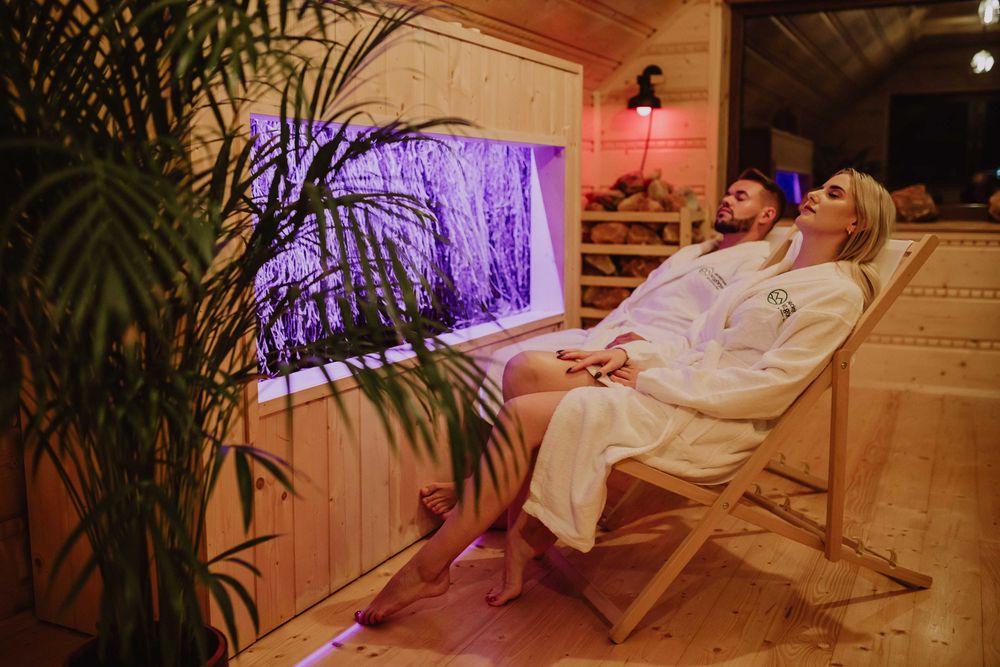 Domek z Jacuzzi, Sauną i Balią