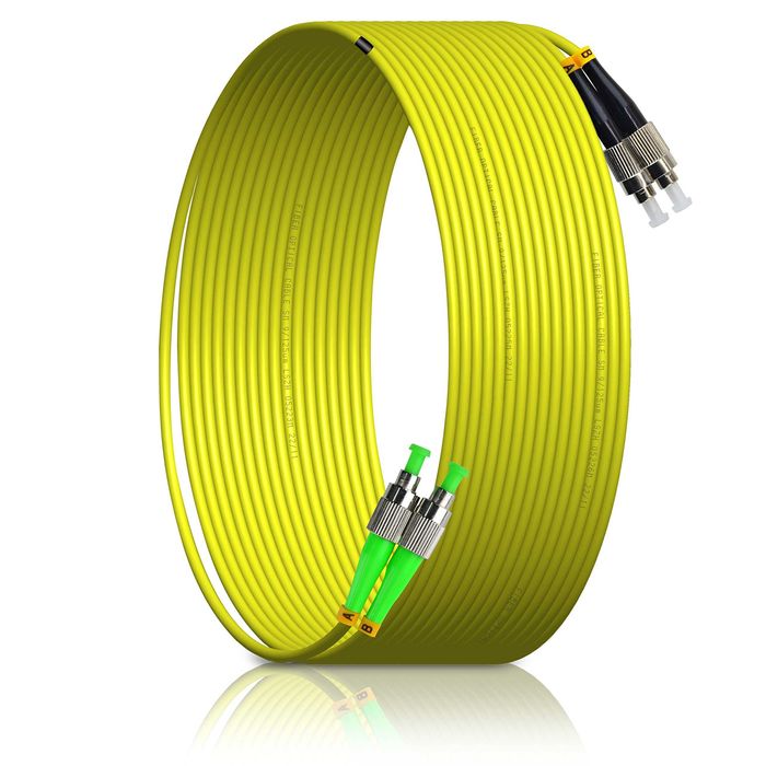 XWYWX 15M SC/UPC do LC/UPC SM DX LSZH Kabel światłowodowy