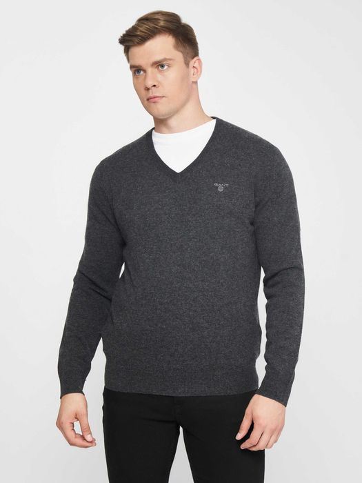 Джемпер Пуловер GANT LAMBSWOOL 8010520, 100% шерсть РІЗНІ КОЛЬОРИ