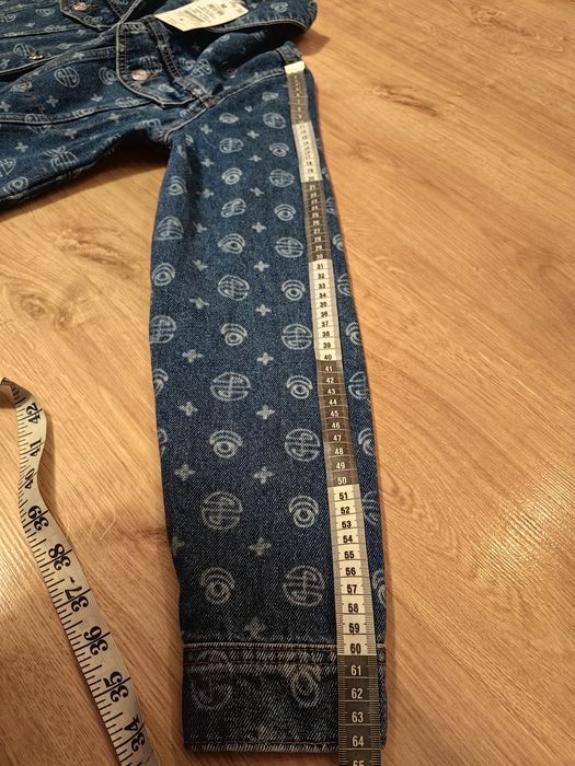 Nowa kurtka jeansowa granatowa Cropp