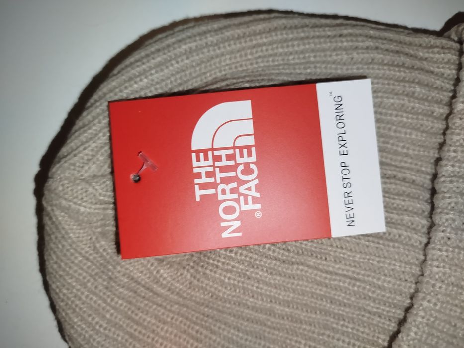Gorro The North Face creme