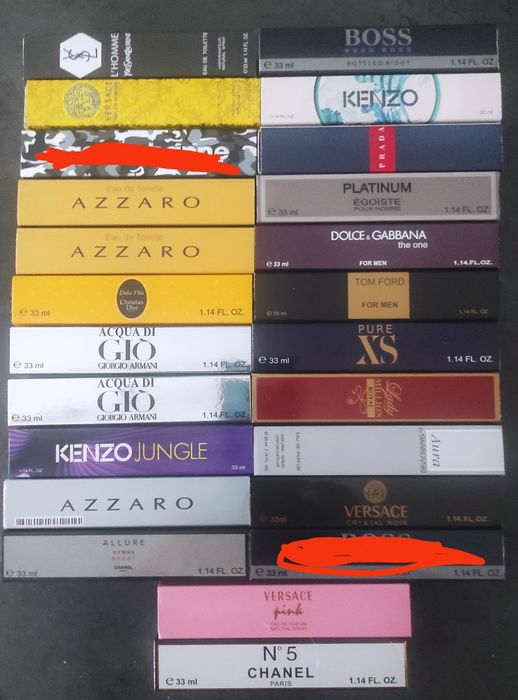 Perfumetki męskie 33ml.