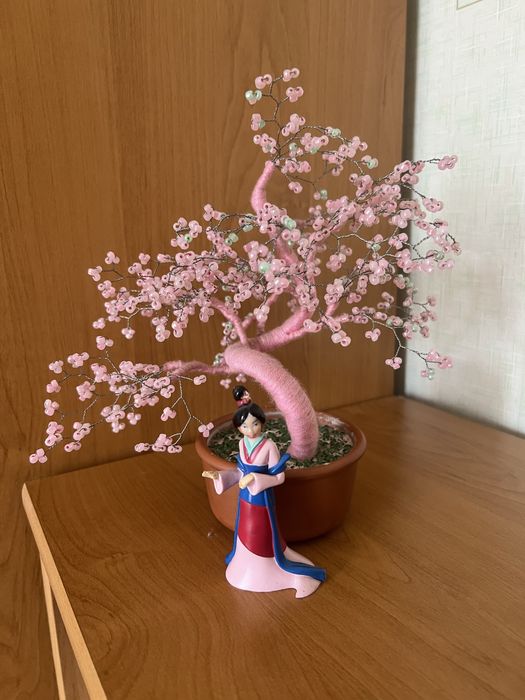 Дерево бонсай из бисера