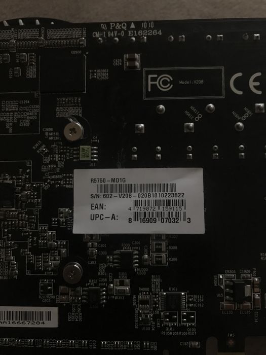 Відеокарта Radeon 5750