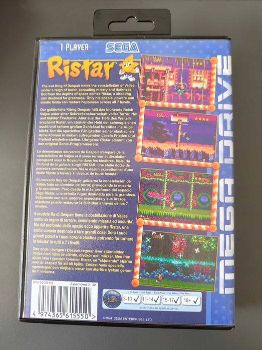 Ristar - Mega Drive