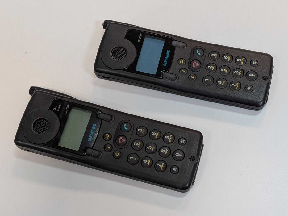 Siemens S6 + S6 Power sprawne, simlock Era/T-Mobile, dla kolekcjonera