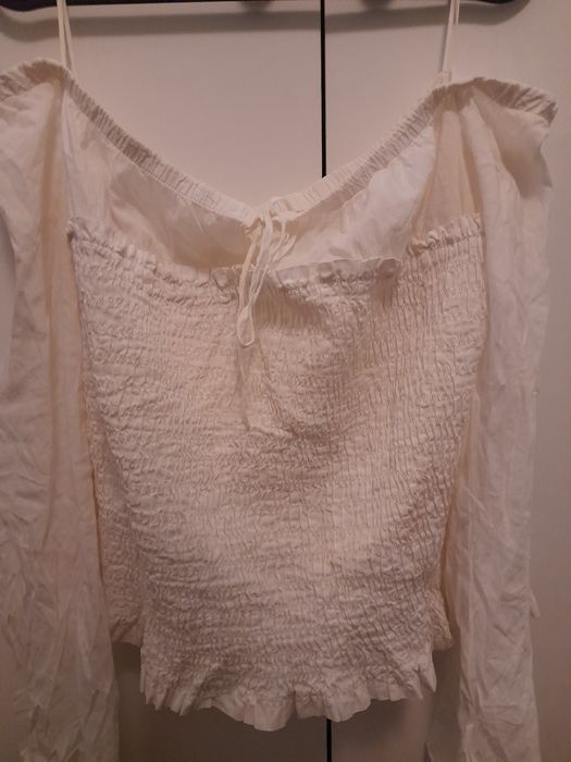 Camisola branca mango