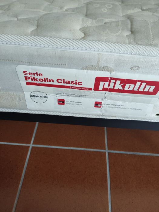 Colchão cama de casal marca Pikolin