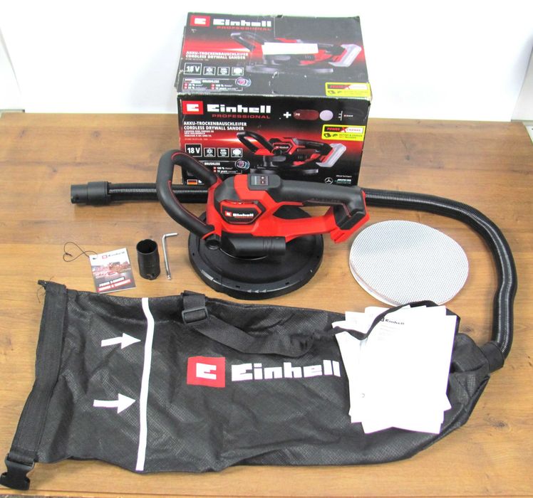Шліфмашина для стін і стелі Жираф Einhell TE-DW 18/225 Li та Шліфмашина для стін серії Professional безщіткова Einhell TP-DWS 18/225 Li BL з Німеччини