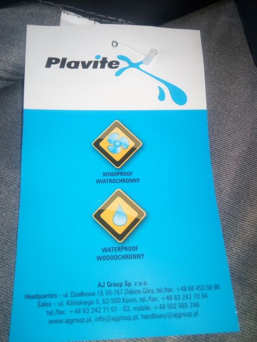 Kurtka przeciwdeszczowa PROS model 101