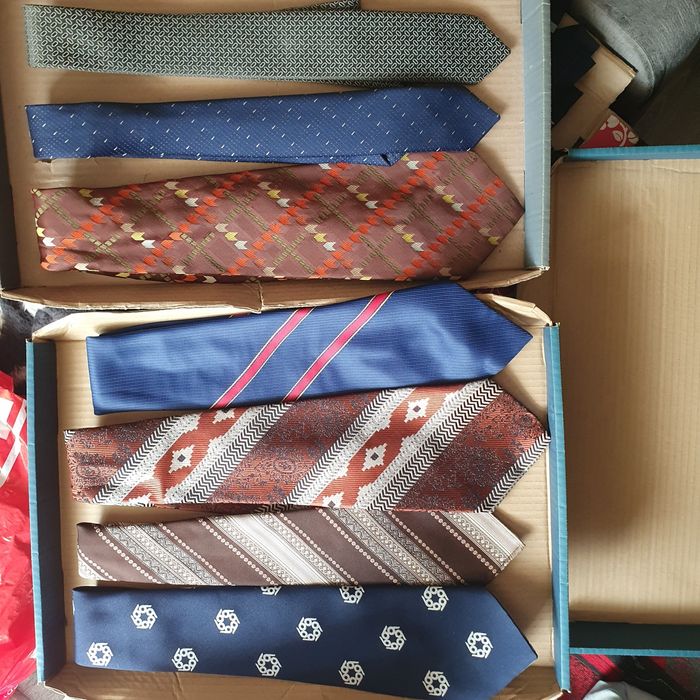 Zestaw krawatów PRL 2(k-7)OK