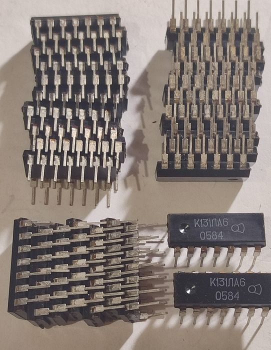 Микросхемы времён СССР