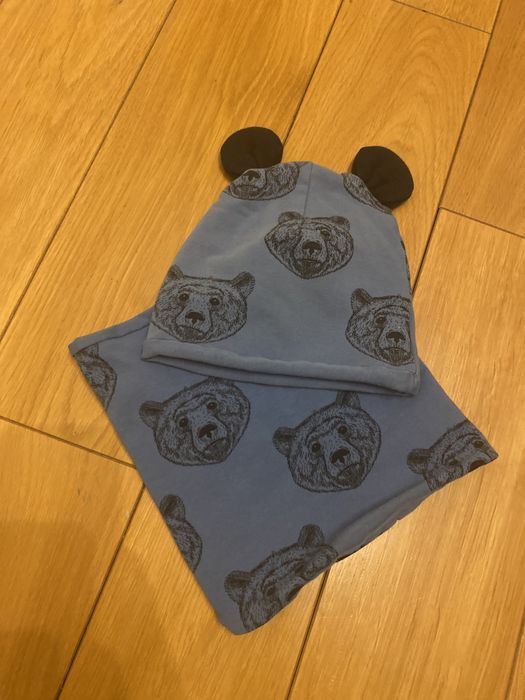 Komplet czapka i komin