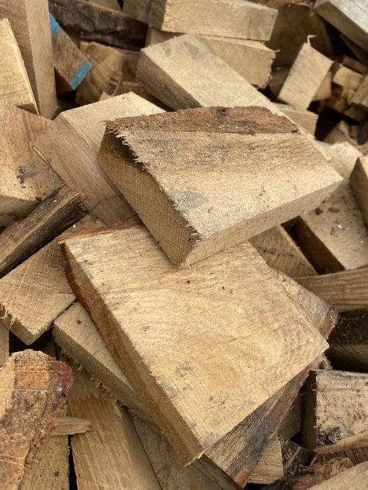 Drewno opalowe buk dąb (zrzyny tartaczne)