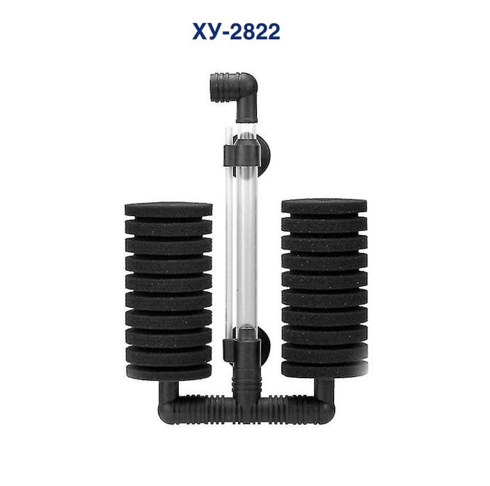 Фильтр аэрлифтный с двойной губкой XY-2822, XY-2831