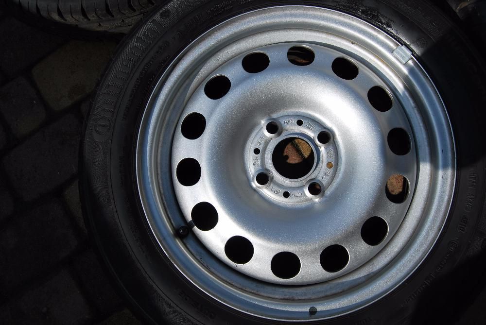 Felgi OEM MINI 4x100 + opony Continental letnie 175/65/R15