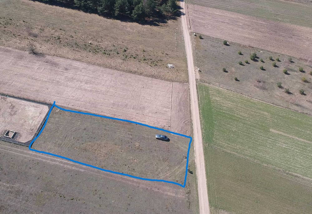 Działka budowlana Świniotop 1246 m2