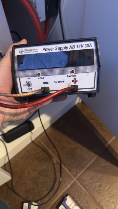 Bvp зарядний пристрій lifepo4 14v/30 A, litime, powerqueen,redodo