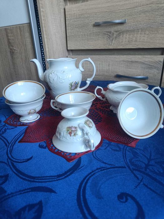 Porcelana Krzysztof Wałbrzych serwis do herbaty