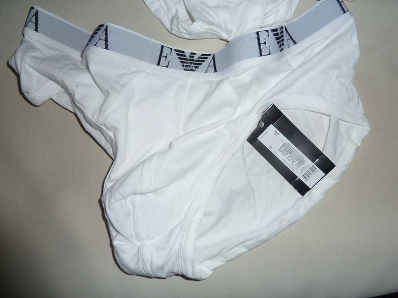 Cuecas (2) novas brancas Emporio Armani XL - SALDO