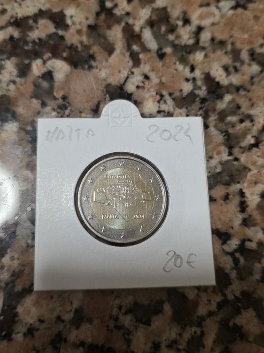 Moeda comemorativa de 2 € de Malta de 2024