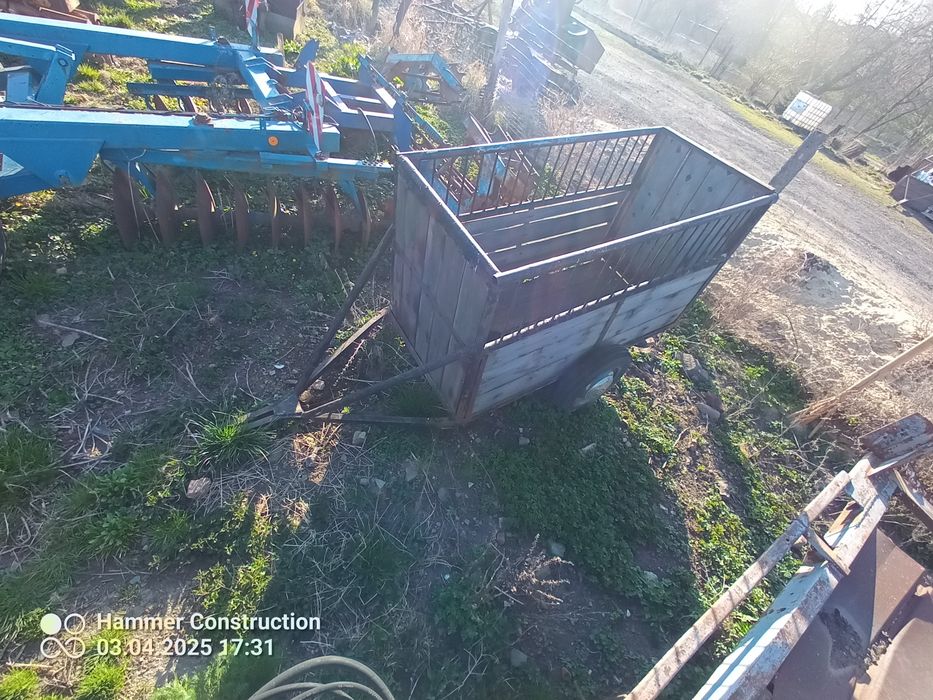 Dźwig HDS 5ton wywrotka Sprawny