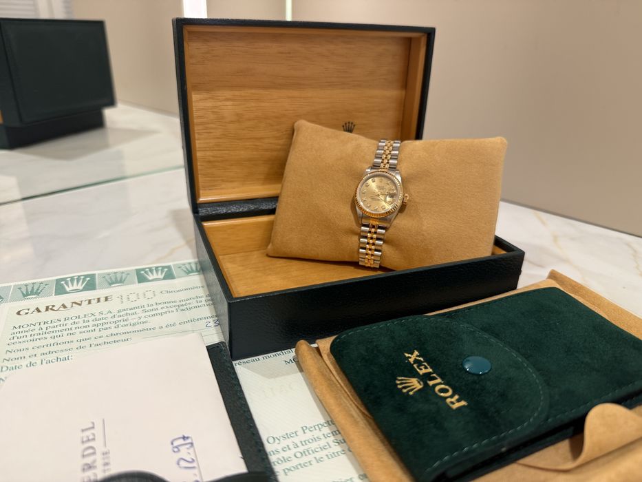 Zegarek Rolex Lady Datejust 26mm z diamentami Full Set